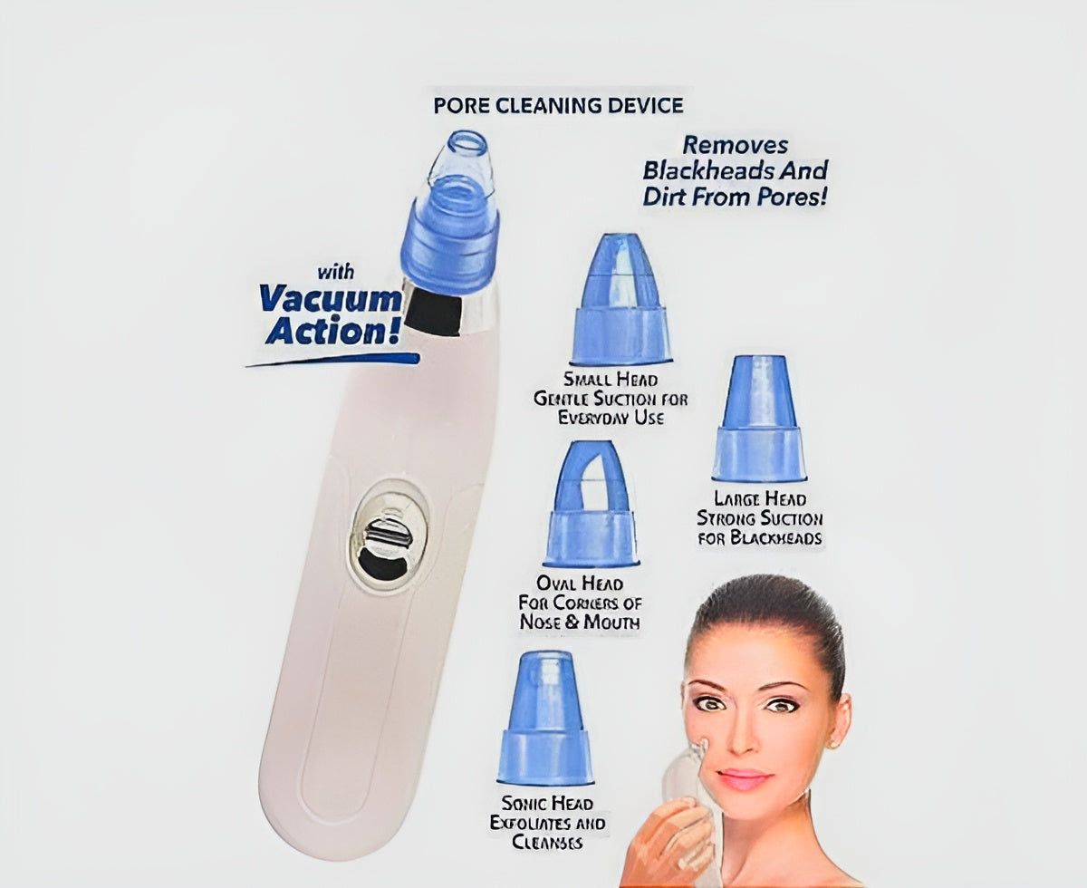 Derma Suction Blackheads Remover 3 In 1